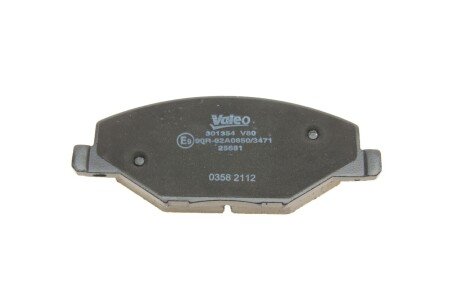 Передние тормозные колодки valeo phc 301354