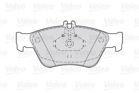 Передні тормозні (гальмівні) колодки valeo phc 301357