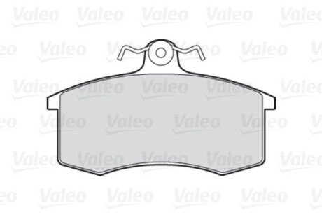 Передні тормозні (гальмівні) колодки valeo phc 301406