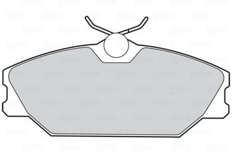 Передні тормозні (гальмівні) колодки valeo phc 301473