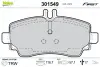Передні тормозні (гальмівні) колодки Valeo phc 301549 (фото 1)