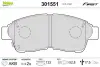 Передні тормозні (гальмівні) колодки Valeo phc 301551 (фото 1)