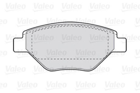 Передние тормозные колодки valeo phc 301557
