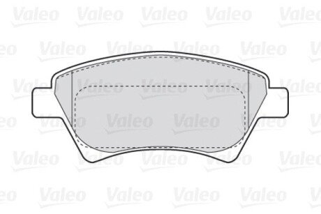 Передние тормозные колодки valeo phc 301558
