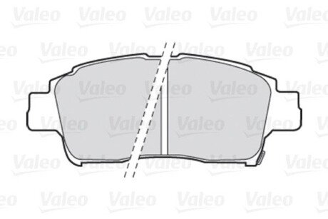 Передние тормозные колодки valeo phc 301606