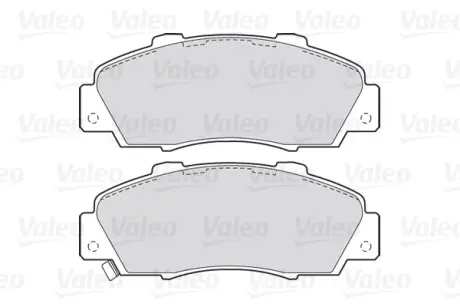 Передні тормозні (гальмівні) колодки Valeo phc 301627