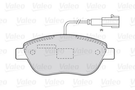 Передні тормозні (гальмівні) колодки valeo phc ""301721"