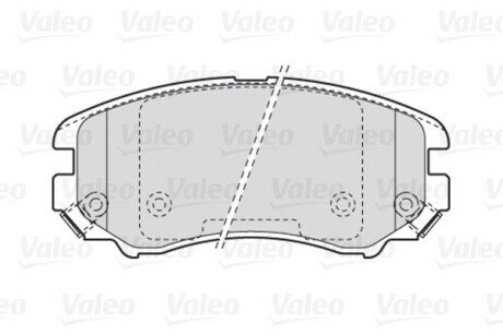 Передні тормозні (гальмівні) колодки valeo phc 301744