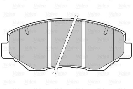 Передні тормозні (гальмівні) колодки valeo phc 301757
