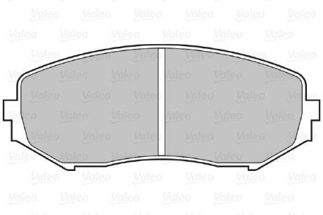 Передні тормозні (гальмівні) колодки valeo phc 301877