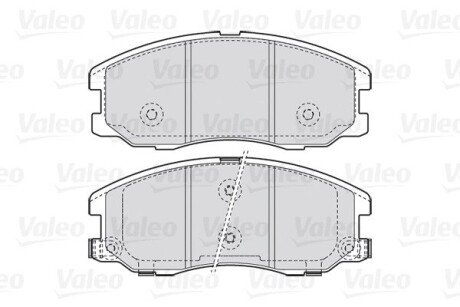 Передние тормозные колодки valeo phc 301942