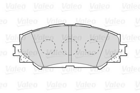 Передні тормозні (гальмівні) колодки valeo phc 301943