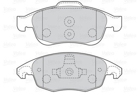Передние тормозные колодки valeo phc 301997