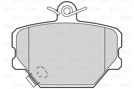 Передние тормозные колодки valeo phc 302015