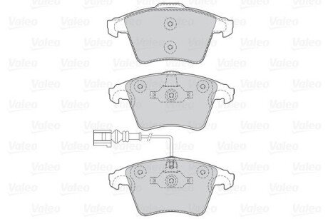 Передні тормозні (гальмівні) колодки valeo phc 302041