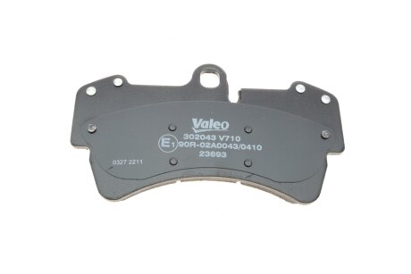 Передние тормозные колодки valeo phc 302043