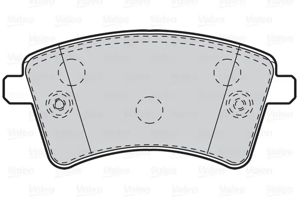 Передні тормозні (гальмівні) колодки Valeo phc 302108 (фото 1)