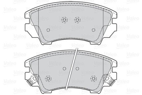Передні тормозні (гальмівні) колодки valeo phc 302117