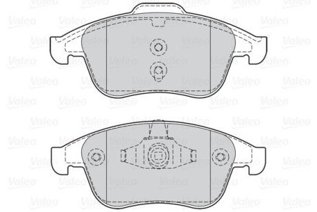 Передние тормозные колодки valeo phc 302128