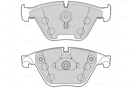 Передние тормозные колодки valeo phc 302273 Бмв E63