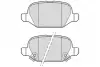 Передні тормозні (гальмівні) колодки Valeo phc 302338 (фото 1)