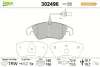 Передние тормозные колодки valeo phc 302496