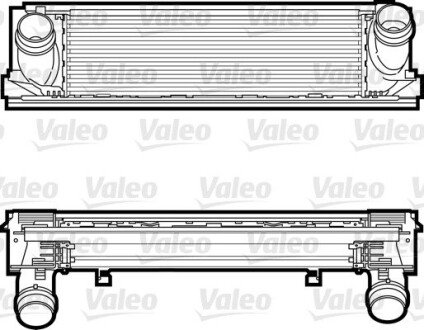 Радіатор інтеркулера valeo phc 818259 на Бмв 2 Series