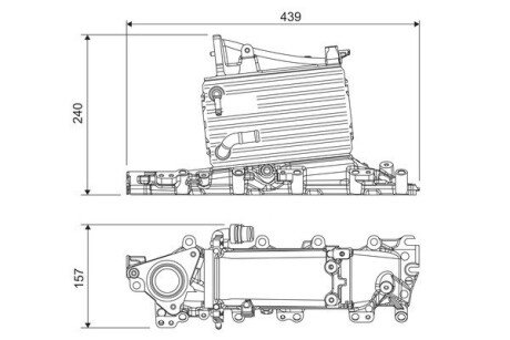 Радіатор інтеркулера valeo phc 818684 на Ауди A5 F5