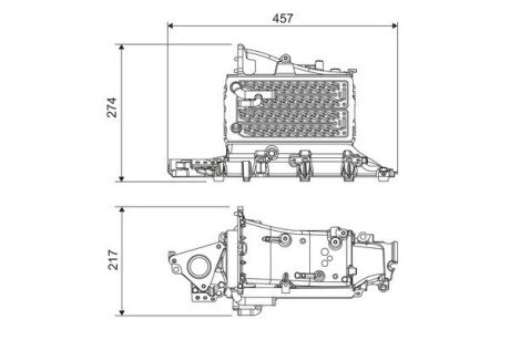 Радиатор интеркулера valeo phc 818685 на Шкода Kodiaq