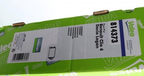 Радиатор кондиционера DACIA DOKKER 12-,DOKKER 13-,DOKKER Express 12-,DOKKER Express 12-,DUSTER 10-,D valeo phc 814373