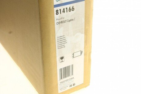 Радіатор кондиціонера valeo phc 814166