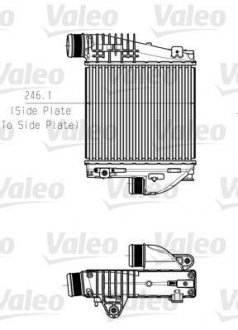 Радіатор наддуву valeo phc 818290