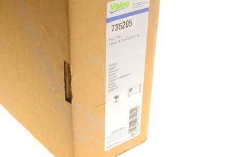 Радиатор охлаждения двигателя valeo phc 735205