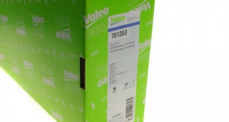 Радіатор охолодження двигуна valeo phc 701353