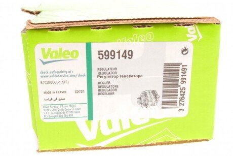 Реле-регулятор напряжения генератора valeo phc 599149