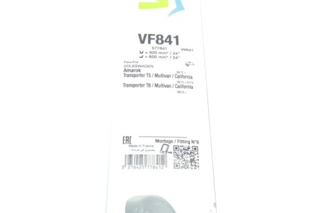 Щітка склоочисника (двірник) valeo phc 577841