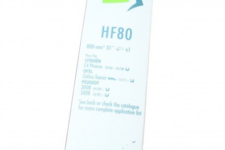 Щетка стеклоочистителя Valeo HF80 HydroConnect Front LHD 80cm x 1шт. valeo phc 578519