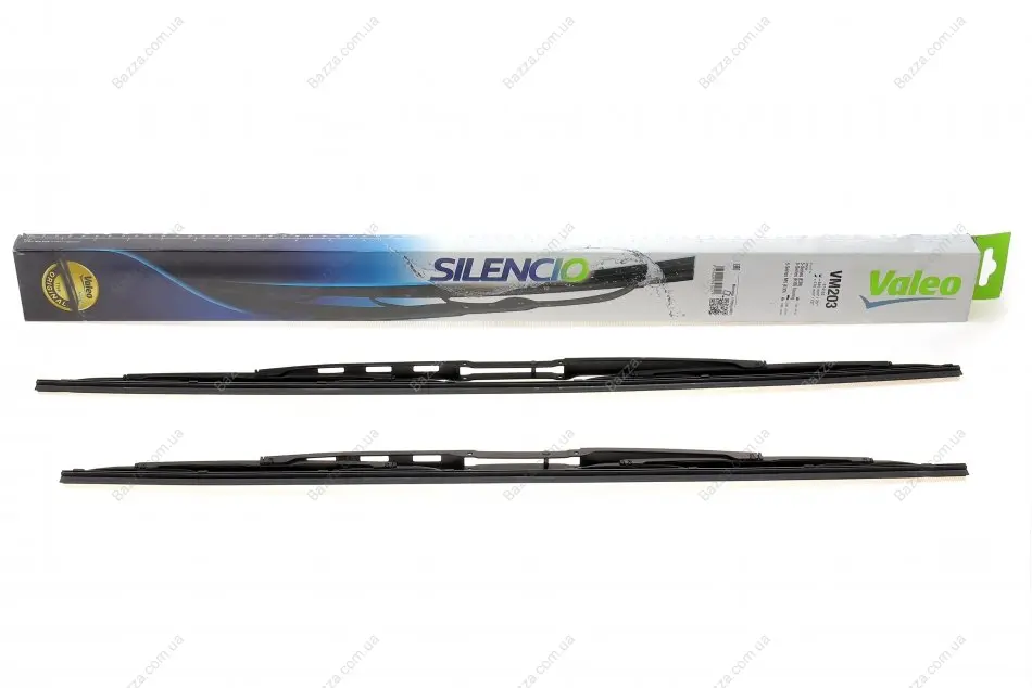 Щетка стеклоочистителя Valeo Silencio Standard Performance (картон. упаковка) x 2шт. Valeo phc 574162 (фото 1)