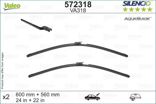 Щітка склоочисника valeo phc 572318