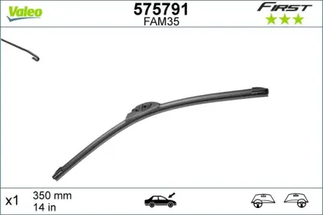 Щітка склоочисника Valeo phc 575791