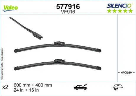 Щітка склоочисника Valeo phc 577916