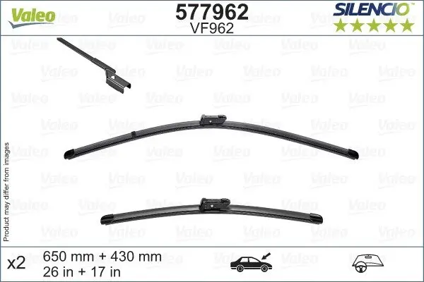 Щітка склоочисника valeo phc 577962