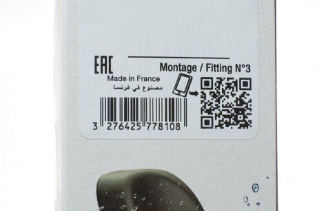 Щітка склоочисника (двірник) valeo phc 577810