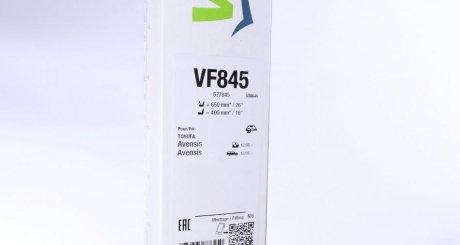 Бескаркасные дворники valeo phc 577845