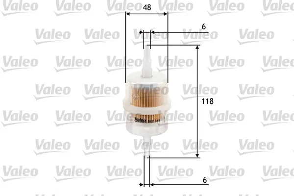Топливный фильтр valeo phc 587011