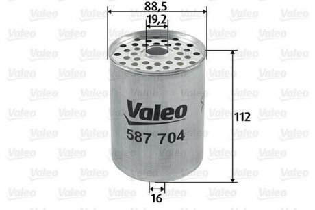 Топливный фильтр valeo phc 587704