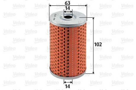 Топливный фильтр valeo phc 587911