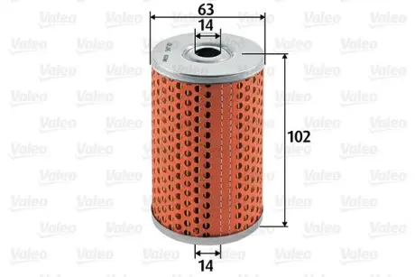 Топливный фильтр valeo phc 587911