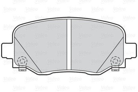 Задние тормозные колодки valeo phc 302202