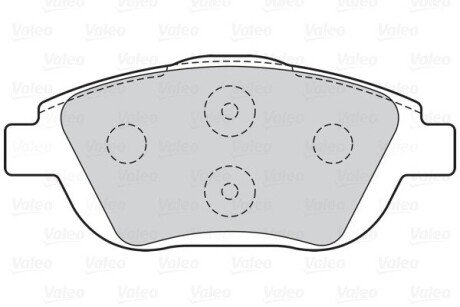Передние тормозные колодки valeo phc 302218